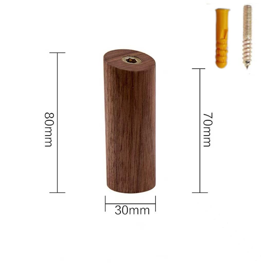 Curved black walnut, 3*8cm