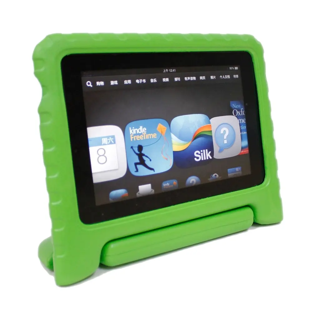 Çocuklar darbeye süper ince kolu standı kapak kılıf Kindle yangın HD 7.0 "2013 (3. Nesil Tablet)