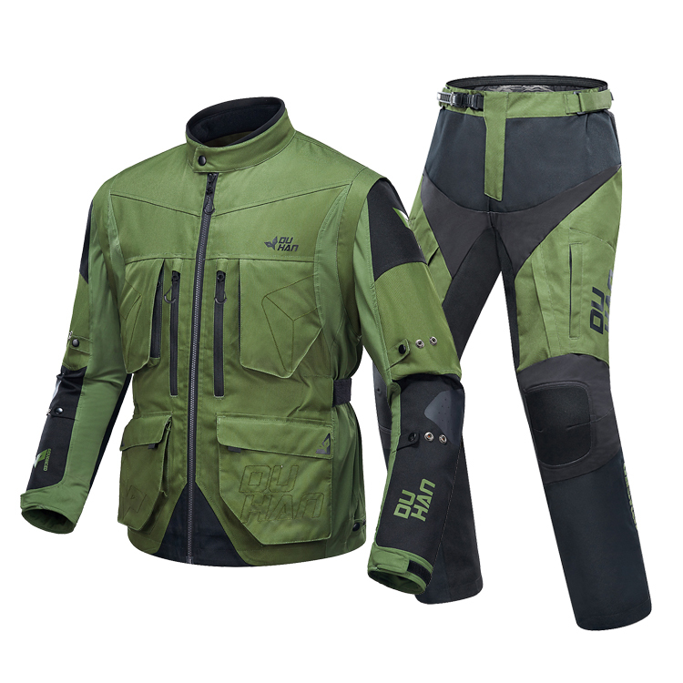 Ensemble vert jungle