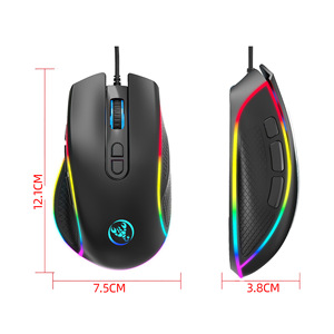 All'ingrosso A906 cablato Mouse da gioco 12800DPI RGB ergonomico Mouse per Computer Macro programmazione Mouse per Computer - Product Image 3