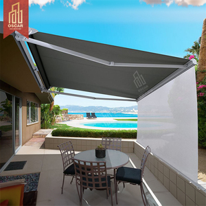 Rete per parasole telescopica a onde da esterno per ombreggiatura da sole per la casa tenda da sole in tessuto per protezione solare - Product Image 6