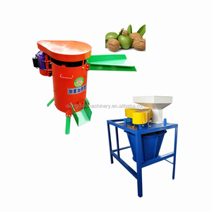 自动核桃壳破碎器去除饼干去壳核桃坚果脱壳机黑色核桃破碎机 - Product Image 2