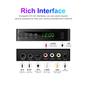 2025 singapur dvb t2 set top box ücretsiz hava kanalları için setopbox hd h.264 Dvb T2 dekoder Set Top Box yonga seti MSD7T00 - Product Image 4