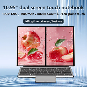 Betrieb 10,95 Zoll 2IN 1 Laptop Brandneuer 2K Notebook Computer 6-Core i3 Touch Dual Screen Gaming Laptops Tastatur Tablet PC - Product Image 5