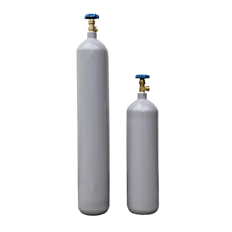 40l 50l Steel Oxygen Tank Bottle Small Portable Oxygen Cylinder Blue Helium Gas Cylinder