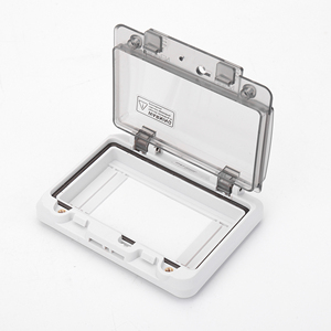 IP67防水6ウェイスイッチ配電ジャンクションボックス保護ウィンドウカバー電子機器エンクロージャーサイズ - Product Image 4