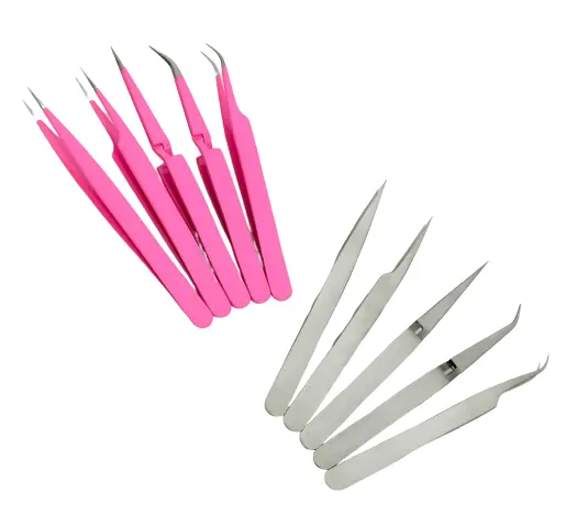 Eyelash Extension Tweezers X Type Straight