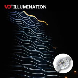 RGB color dmx512 impermeabile ignifugo ik10 resistenza salata di alta qualità led sorgente luminosa per decorare l'edilizia - Product Image 2