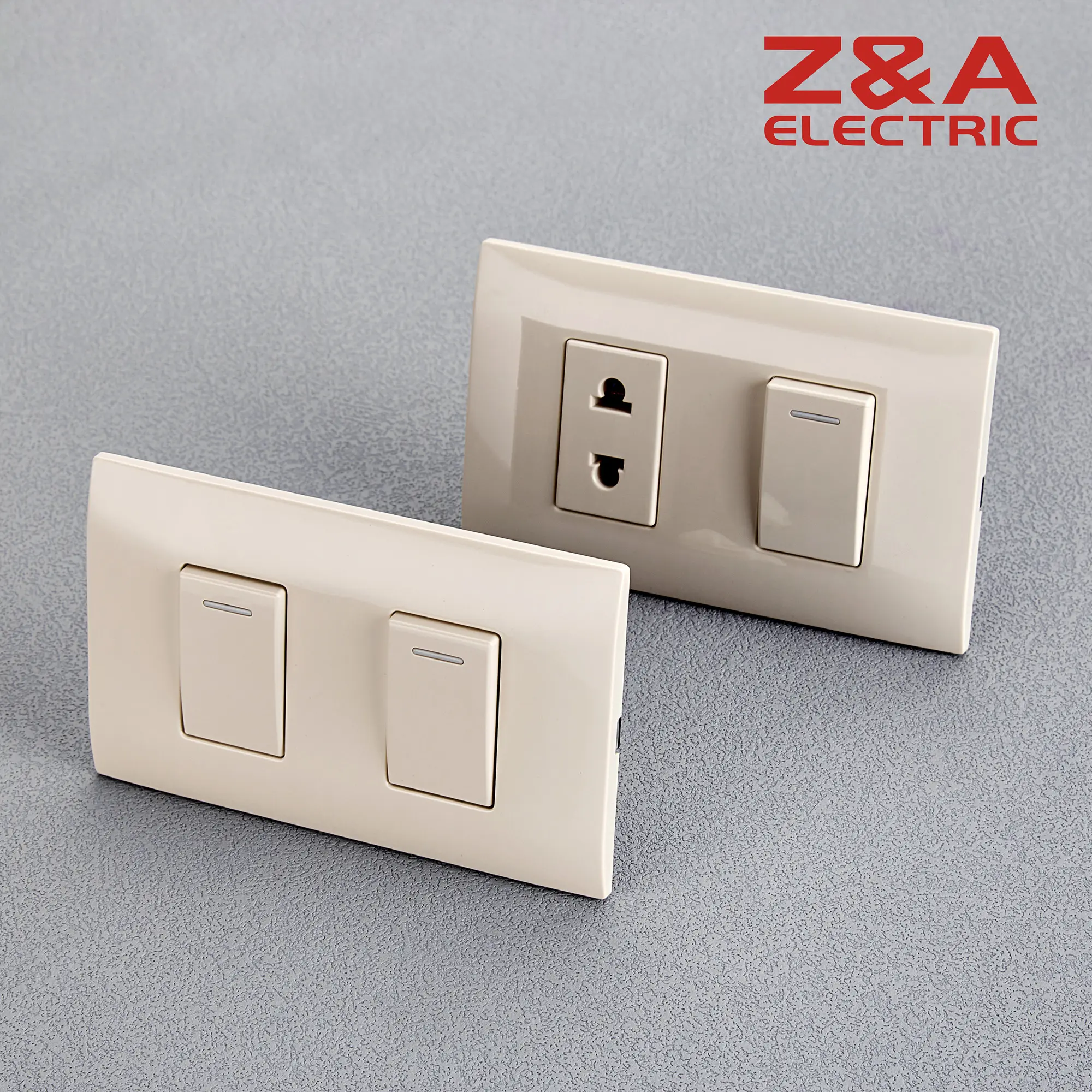 Interruptor de luz para pared, Tomacorriente, USB, Color marfil, Universal, americano, Serie IV, AH