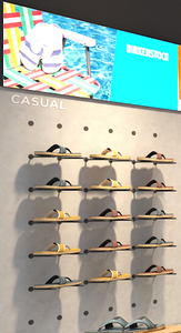 Chất lượng tốt bán lẻ giày <span class=keywords><strong>Rack</strong></span> hiển thị ý tưởng trang trí cho cửa hàng giày - Product Image 3