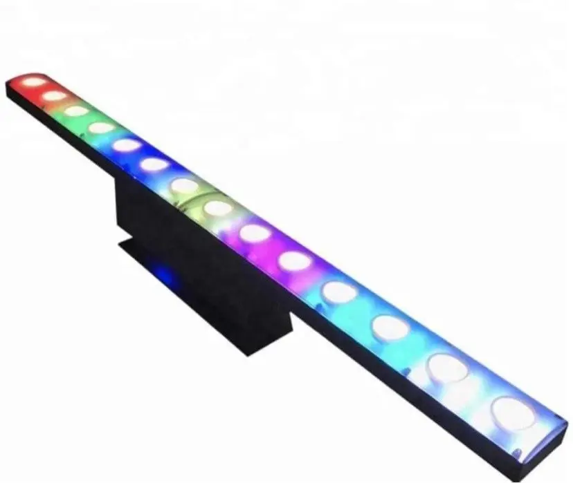 DJ Beam Wash led bar lights 14*3W Warm White leds+84*0.5W RGB LED Pixel Bar Led Wall Wash Light for party disco club