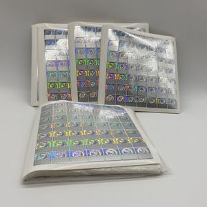 Gümüş renk 3D özel Hologram etiket etiket - Product Image 2