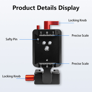 Vertical Shooting Solution Plate Adapter Camera <strong>Mount</strong> for DJI RS2/ RS3/ RS3 Pro
