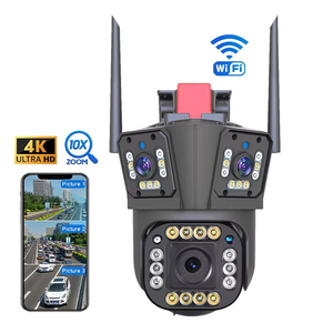Oriteck กล้องเครือข่าย IP 8K 10X ซูมมนุษย์ไอติดตามภาพกลางคืน IP66กันน้ำหลายเลนส์ PTZ กลางแจ้ง4G /wifi - Product Image 1