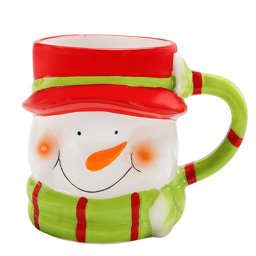 Muñeco de nieve verde