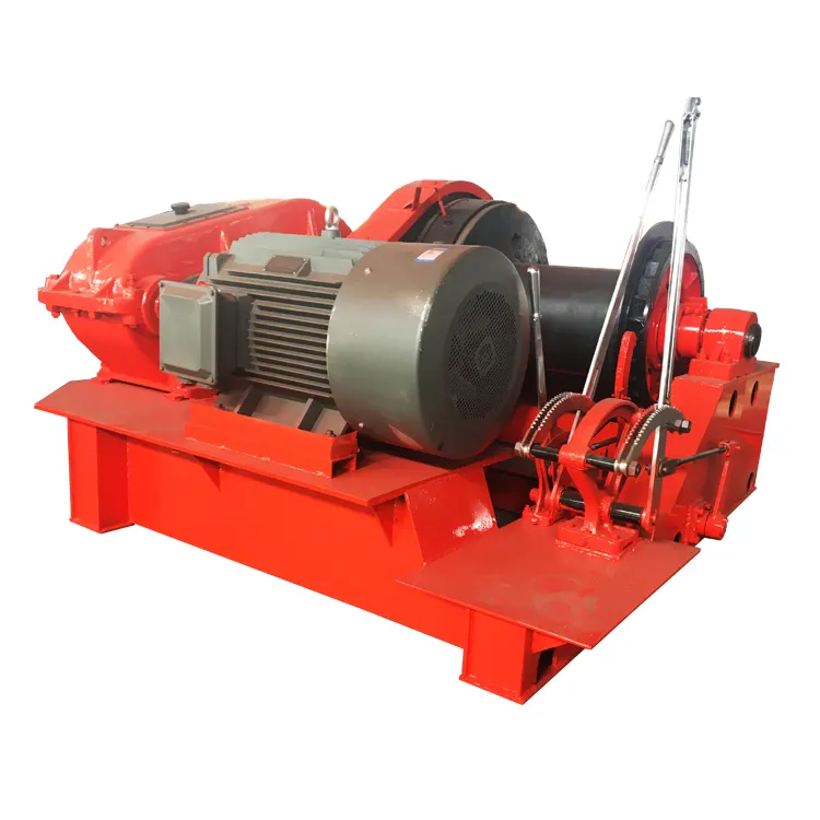 High speed free fall drilling rig winch