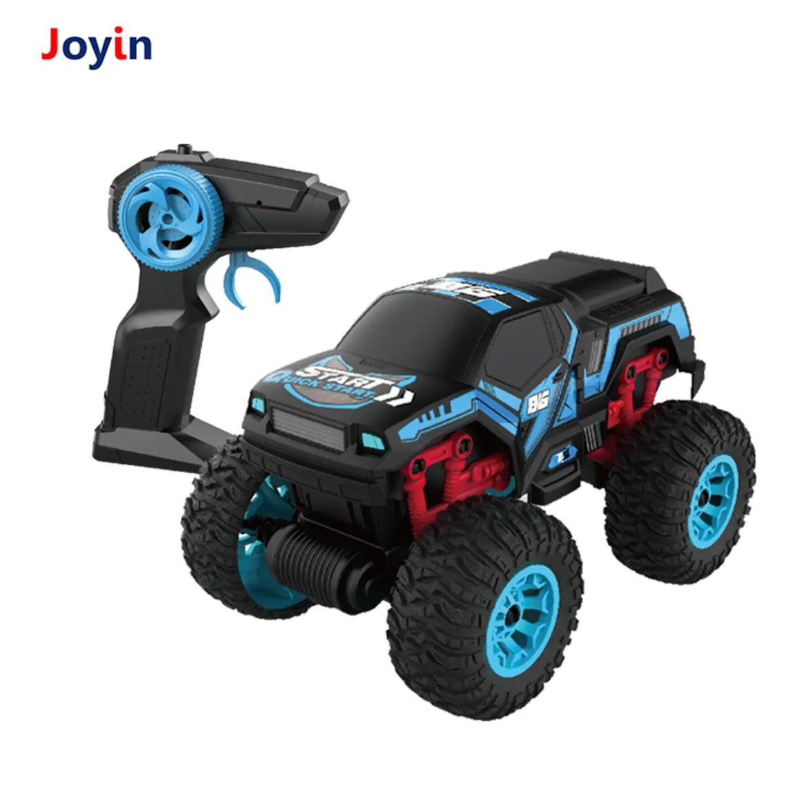 1:16 2.4GHz RC Off-Road Car Toys High Speed Electric Remote Control Monster Truck Military Rock Crawler for Kids