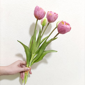 Thực Tế Mới Bất Cảm Ứng <span class=keywords><strong>Tulip</strong></span> Hoa Giả Latex Hoa <span class=keywords><strong>Tulip</strong></span> Bó Hoa Trang Trí <span class=keywords><strong>Tulip</strong></span> Nhân Tạo Hoa Cho Đảng Nhà Bảng Đám Cưới - Product Image 6