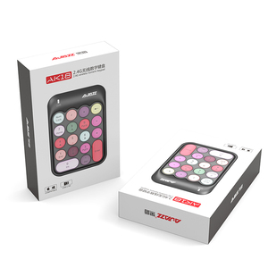 AJAZZ Mini 2.4G Wireless <strong>Numeric</strong> <strong>Keyboard</strong> Pink <strong>Numeric</strong> <strong>Keyboard</strong> External Circular <strong>Keyboard</strong> for Financial Accounting