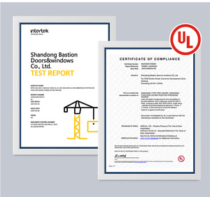 2 giờ ul được liệt kê thép cháy khung cửa kim loại rỗng thương mại cửa sair kho lửa Đánh Giá cửa ul giấy chứng nhận - Product Image 6