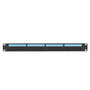 19 "Rj45 1u网络Utp梯形插孔配线架6类5e配线架24端口5e类网络配线架 - Product Image 3