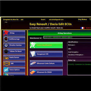 Facile Renault 6.1.4 Software per il programmatore Renault ECU Clear Crash Card chiavi UCH Cleaner chiavi - Product Image 4