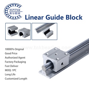 ODM SBR 10 12 13 16 20 25 30 35 40 50 UU LUU Carruajes de bloque de guía lineal Máquina CNC Serie SBR Enrutador Soporte de perfil de aluminio - Product Image 2