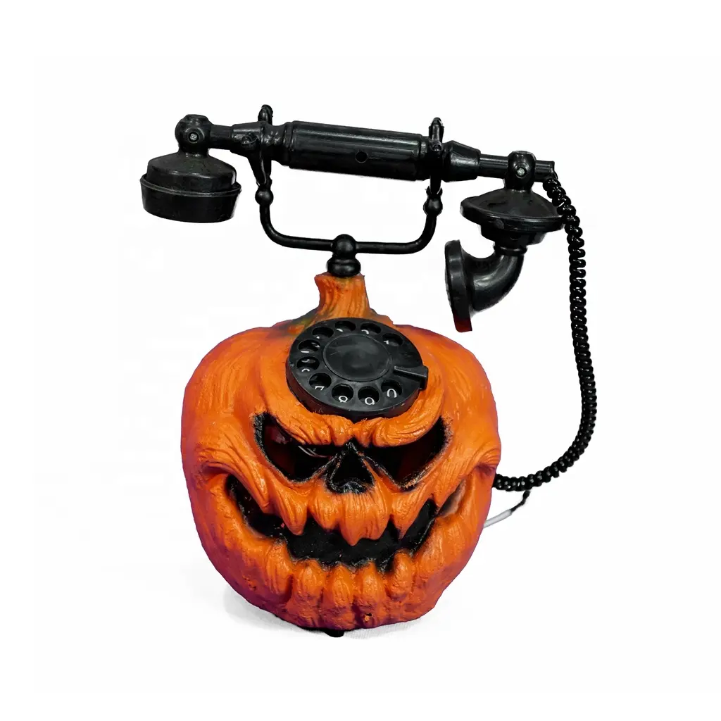 De Halloween Prop Animatronic de teléfono para casa embrujada de Halloween de decoración de la Mesa