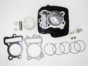 Thép Không Gỉ Chống Gỉ Chống Ăn Mòn Hiệu Quả Hoạt Động Xi Lanh Piston Set Kit Khối Động Cơ Cho Bajaj Bm150 56Mm - Product Image 6