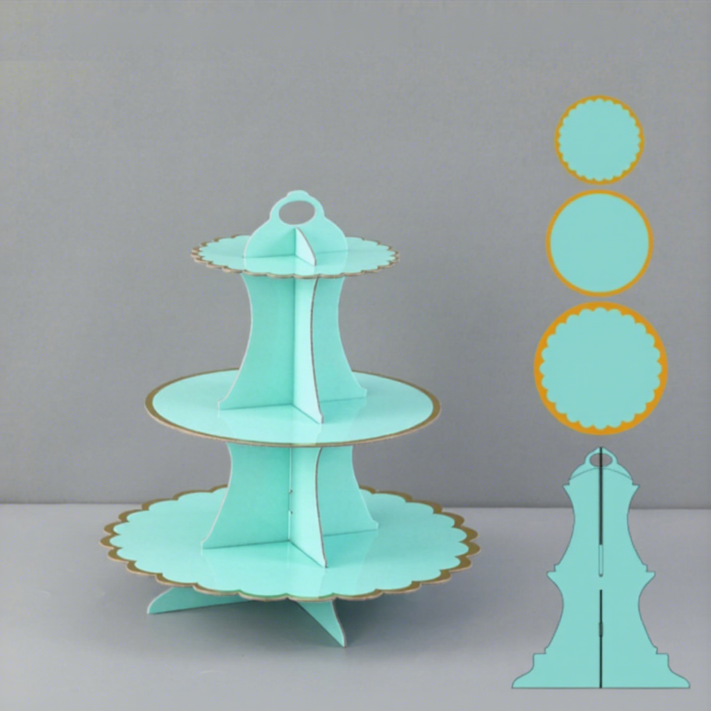 Gold Stamp-Tiffany Blue
