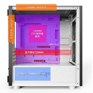 Unidad Central i7 i5 de alta calidad para ordenador de escritorio, 16GB Ram SSD HDD win 10 GTX 1060 6GB, precio barato - Product Image 4