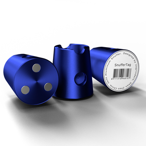 Vagrinders nuovo design accessori per fumatori all'ingrosso unico in alluminio sigaretta stoppino J Snuffer facile da usare in qualsiasi momento erba - Product Image 4