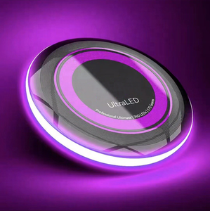 Frisbeeカスタムロゴスマートオートライトアップ360 LEDフライングディスクPE Frisbee for Adult Outdoor Beach & Camping Games