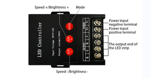 Industrial Style High Power LED Strip RF RGB Remote Controller 12/24V <strong>Input</strong> 10A 3 <strong>Output</strong> 720W 4Keys Control Light for Kitchen - Product Image 4