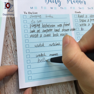 Bloc de notas de lista personalizada, Logo personalizado impreso, respetuoso con el medio ambiente - Product Image 6