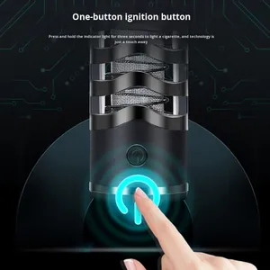 Xe USB Sạc Tro Miễn Phí Thuốc Lá Trường Hợp Người Lười Biếng Của Nhẹ Hơn Với Khói Thuốc Lá Không Có Tro Phóng Tính Năng - Product Image 5