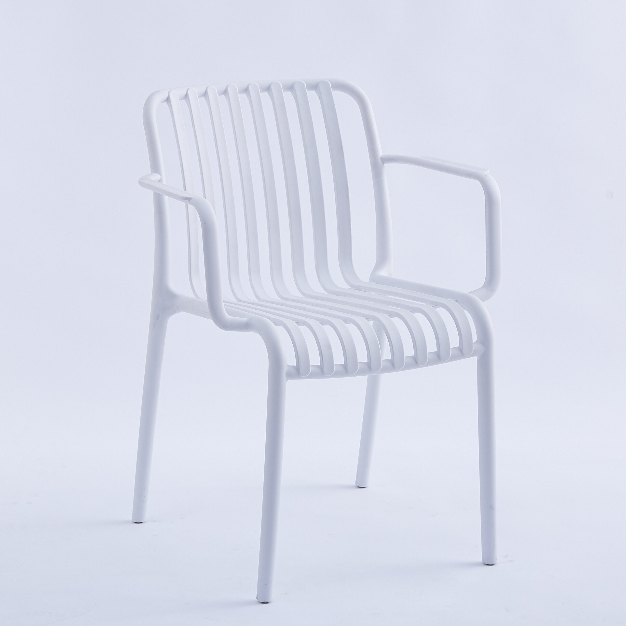 White with armrests-upgraded extra-thick version