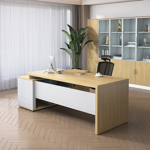 Mesa de oficina moderna escritorio ejecutivo mesa de ordenador de oficina muebles de oficina mesa de ordenador - Product Image 6