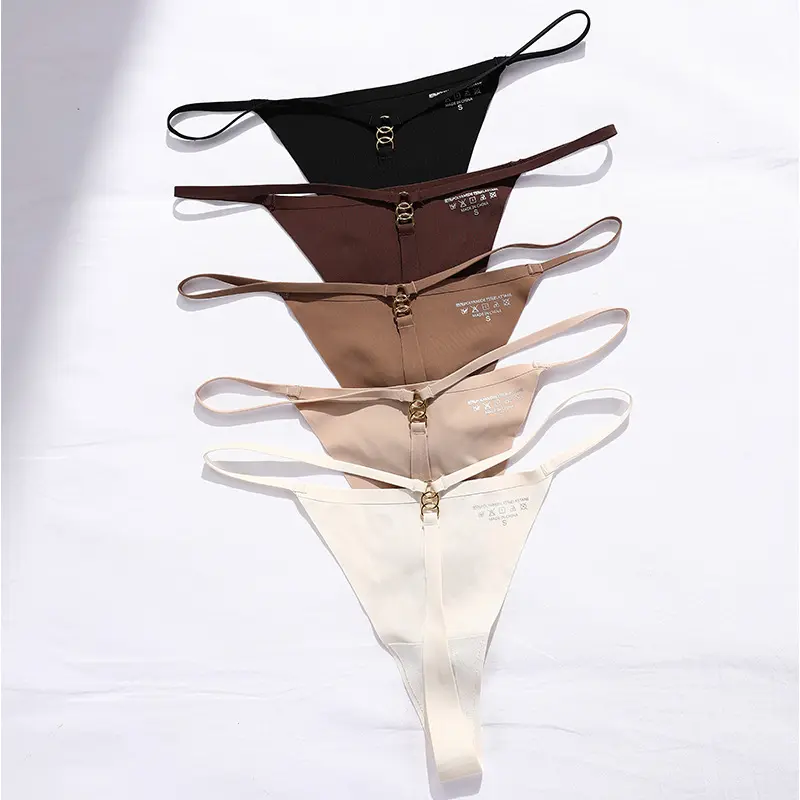 Vente en gros tangas de femme sans trace de sous-vêtements sexy pour femmes culotte string pour femmes culotte sans couture string