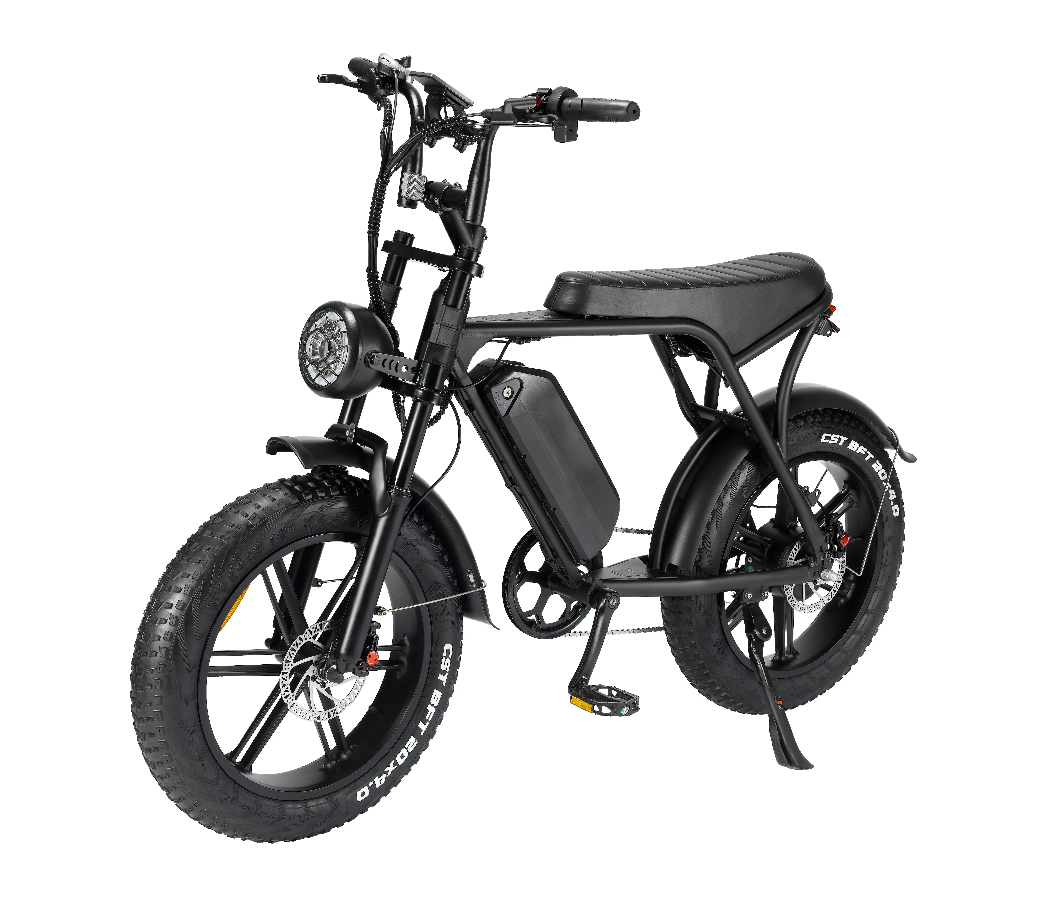 1000W Fatbike OUXI V8 em estoque UE NL armazém 20 polegadas adultos ebike 48V 15Ah 7-SP beach cruiser bicicleta elétrica pneu gordo max 50kmh
