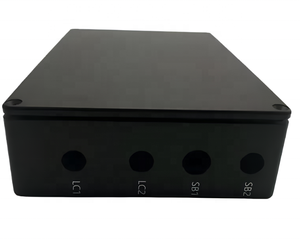Изготовленный на заказ CNC обрабатывающий Raspberry Pi алюминиевый корпус корпуса радиатора крышка ребра толщина корпуса оборудования корпус - Product Image 1