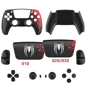 Full Set Gehäuse Shells Buttons Touchpad Ersatz Front Back Plates Spider Theme für Dual sense PS5 Controller BDM-010/020/030 - Product Image 2