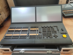 Most Popular <strong>LED</strong> Grand <strong>MA</strong> A2 Stage Light DMX512 Controller Manual Operation 220V Party Event Wedding Lighting Console Trackball - Product Image 2