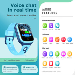 Yüksek kalite 4G çocuklar GPS WiFi Smartwatch <span class=keywords><strong>K9</strong></span> çocuk Sos çağrı Lbs Tracker kamera Video çağrı çocuklar GPS akıllı saat