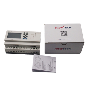 Rievtech Sms PLC PR-24DC-DA-R可编程逻辑控制智能控制器自动化plc价格人机界面控制 - Product Image 6