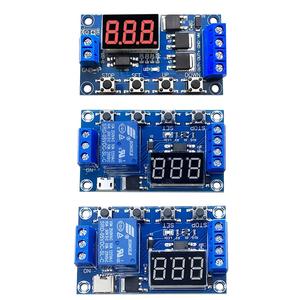 DC 6-30V Support Micro USB 5V LED <strong>Display</strong> Automation Cycle Delay <strong>Timer</strong> <strong>Control</strong> Off Switch Delay Time Relay 6V 9V 12V 24V - Product Image 1