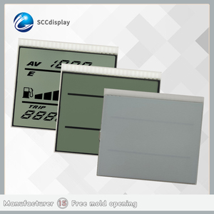 Su misura piccola dimensione 7 segmento Display moto strumenti SJXDGW038 HTN monocromatico modulo LCD penna segmento schermo - Product Image 6