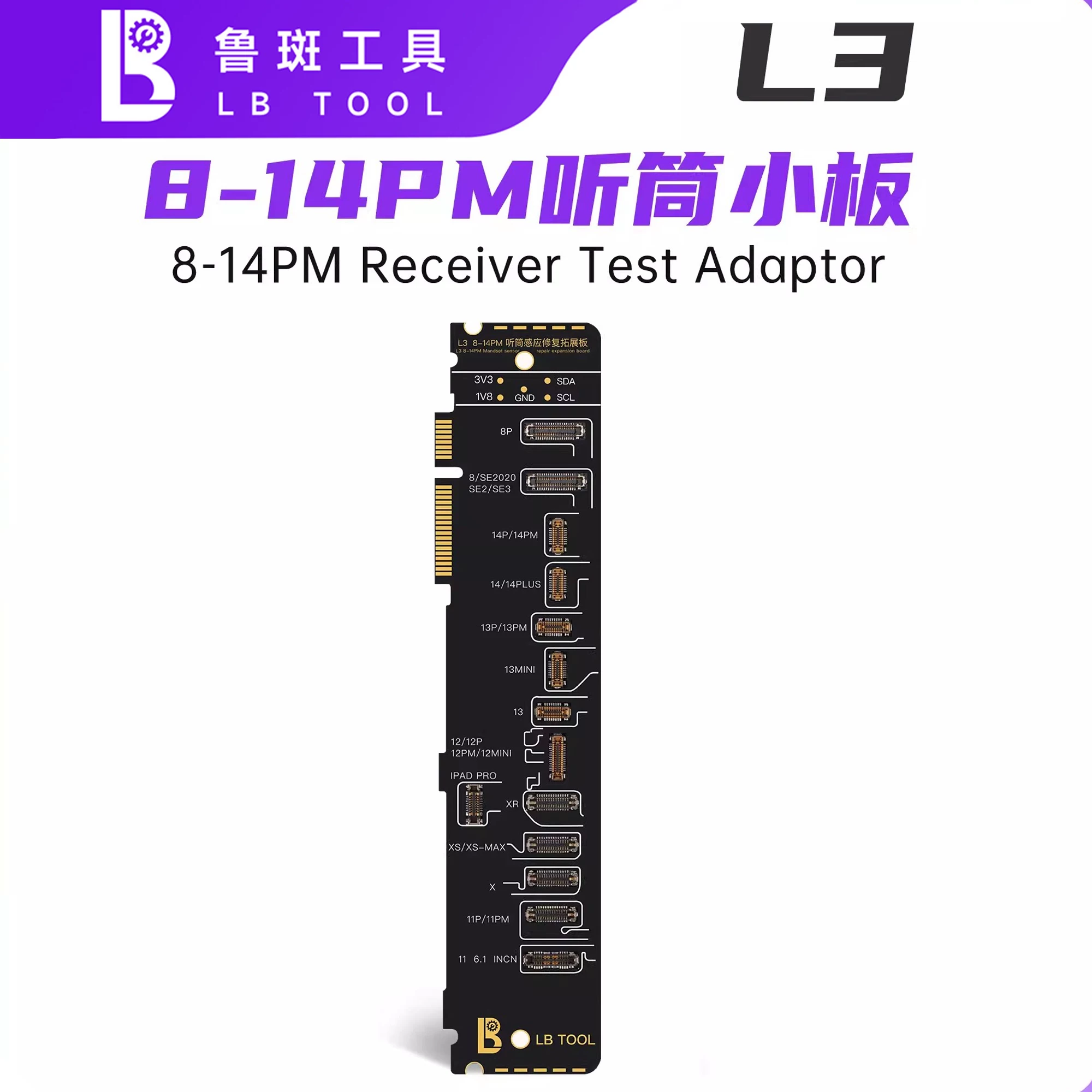 Luban L3 Earpiece Sensor Repair Expansion Board 8-14PM