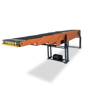 Sistema de carga de contenedores, cinta transportadora extensible, camión telescópico motorizado y <span class=keywords><strong>Robot</strong></span> de descarga, cinta transportadora telescópica móvil