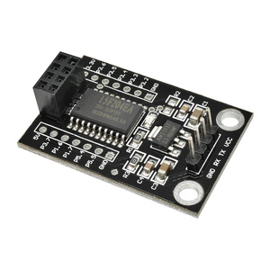 Placa de desarrollo inalámbrico MCU STC15F204, módulo de enchufe NRF24L01 con módulo de interfaz Serial inalámbrica de 8 pines, NRF24L01 - Product Image 6